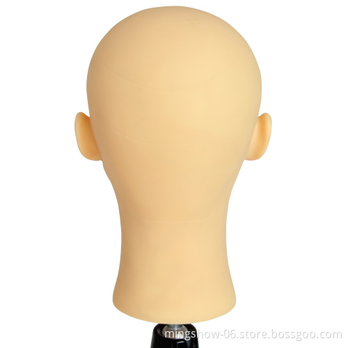 Cheap Plastic Make Up Realistic Female Mannequin Head for Wig Display